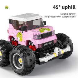 IM.MASTER QIHUI 8036 non  XE ĐỊA HÌNH LEO NÚI BỐN BÁNH bộ đồ chơi xếp lắp ráp ghép mô hình  Kỹ Thuật Công Nghệ Cao Mô Hình Phương Tiện 291 khối