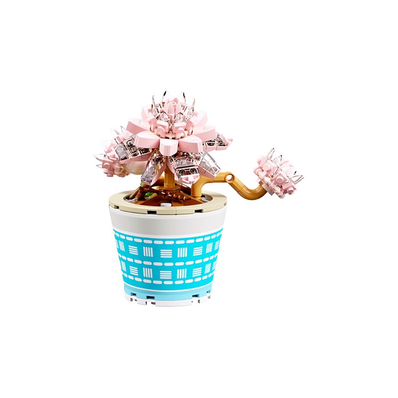 GEKKOSHA 804212 non  TRĂNG TRĂNG bộ đồ chơi xếp lắp ráp ghép mô hình Flowers Hoa 269 khối