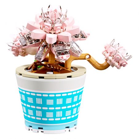 GEKKOSHA 804212 non  TRĂNG TRĂNG bộ đồ chơi xếp lắp ráp ghép mô hình Flowers Hoa 269 khối