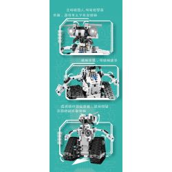 MouldKing 15046 Mould King 15046 non  ROBOT ĐA DẠNG bộ đồ chơi xếp lắp ráp ghép mô hình POWER BRICK TRANSBOT 606 khối