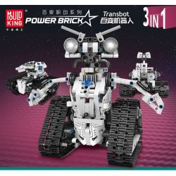 MouldKing 15046 Mould King 15046 non  ROBOT ĐA DẠNG bộ đồ chơi xếp lắp ráp ghép mô hình POWER BRICK TRANSBOT 606 khối
