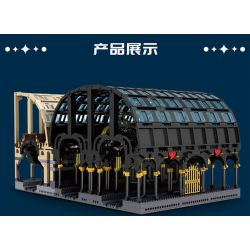 MouldKing 12011 Mould King 12011 non  9-3 4 TRẠM MA THUẬT bộ đồ chơi xếp lắp ráp ghép mô hình Harry Potter MAGIC WORLD MAGIC STATION Chú Bé Phù Thủy 3318 khối