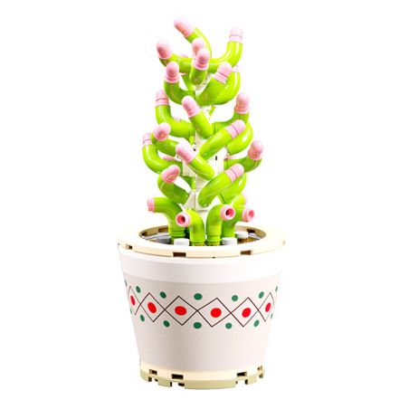GEKKOSHA 804207 non  CÂY HÚT TIỀN bộ đồ chơi xếp lắp ráp ghép mô hình Flowers Hoa