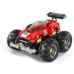 IM.MASTER QIHUI 8031 non  XE 4 BÁNH LEO NÚI ĐIỀU KHIỂN TỪ XA bộ đồ chơi xếp lắp ráp ghép mô hình  Kỹ Thuật Công Nghệ Cao Mô Hình Phương Tiện 248 khối