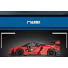MouldKing 10007 Mould King 10007 non  MCLELENSENA. bộ đồ chơi xếp lắp ráp ghép mô hình Racers MCLAREN SENNA Đua Tốc Độ 1182 khối