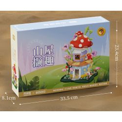 GEKKOSHA 805002 non  NHÀ ĐỒI bộ đồ chơi xếp lắp ráp ghép mô hình Creator Sáng Tạo 1935 khối