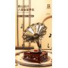 QIZHILE 91002 non  HỘP NHẠC MÁY QUAY ĐĨA bộ đồ chơi xếp lắp ráp ghép mô hình Creator Expert PHONOGRAPH Chuyên Gia Sáng Tạo 1688 khối