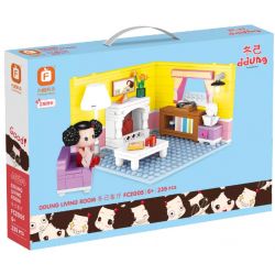 FORANGE FC2005 2005 non  PHÒNG KHÁCH MÙA ĐÔNG bộ đồ chơi xếp lắp ráp ghép mô hình Movie & Game DDUNG LIVING ROOM Phim Và Trò Chơi 239 khối