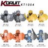 KORUIT XP KT1054 1054 non  8 NHÂN VẬT NHỎ CHIẾN BINH LÙN bộ đồ chơi xếp lắp ráp ghép mô hình The Lord Of The Rings Chúa Nhẫn