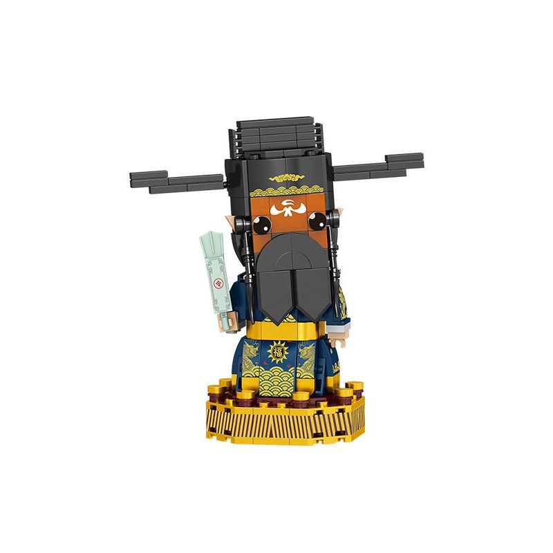 FORANGE FC8107 8107 non  GÓC NET-NET KINH KỊCH bộ đồ chơi xếp lắp ráp ghép mô hình Brickheadz Nhân Vật Đầu To 284 khối
