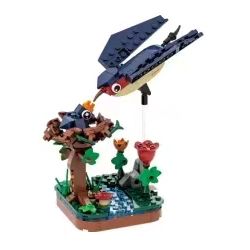 WANGE LIGAO DR.LUCK 1601 non  CHIM QUÁI THÚ TUYỆT VỜI NHẠN bộ đồ chơi xếp lắp ráp ghép mô hình WONDERFUL ANIMALS SWALLOW 189 khối