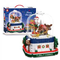 TREE HEIGHT JXL802 non  ĐÊM GIÁNG SINH BẤT NGỜ bộ đồ chơi xếp lắp ráp ghép mô hình Christmas SURPRISE CHRISTMAS EVE 478 khối