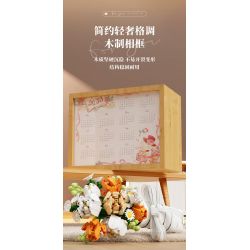 GEKKOSHA 804203 non  NHẸ NHÀNG VÀ MỀM MẠI bộ đồ chơi xếp lắp ráp ghép mô hình 384 khối