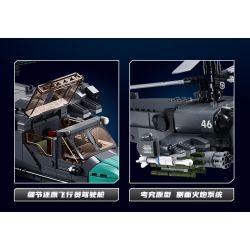 SLUBAN M38-B1138 B1138 1138 M38B1138 38-B1138 non  TRỰC THĂNG VŨ TRANG KA-54S tỷ lệ 1:30 bộ đồ chơi xếp lắp ráp ghép mô hình Military Army Quân Sự Bộ Đội 913 khối