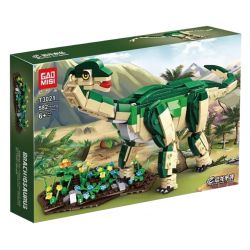 GAOMISI T3021 3021 non  BRACHIOSAURUS bộ đồ chơi xếp lắp ráp ghép mô hình Jurassic World DINOSAURS ARE COMING BRACHIOSAURUS Thế Giới Khủng Long 582 khối