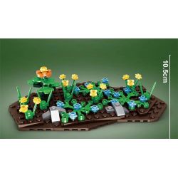 GAOMISI T3021 3021 non  BRACHIOSAURUS bộ đồ chơi xếp lắp ráp ghép mô hình Jurassic World DINOSAURS ARE COMING BRACHIOSAURUS Thế Giới Khủng Long 582 khối