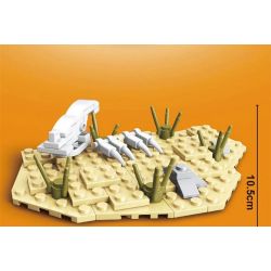 GAOMISI T3020 3020 non  GIGANOTOSAURUS bộ đồ chơi xếp lắp ráp ghép mô hình Jurassic World DINOSAURS ARE COMING GIGANOTOSAURUS Thế Giới Khủng Long 656 khối