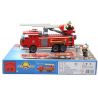 QMAN ENLIGHTEN KEEPPLEY 904 non  XE THANG CỨU HỎA bộ đồ chơi xếp lắp ráp ghép mô hình City FIRE RESCUE THREE BRIDGE ENGINES Thành Phố 364 khối