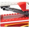 QMAN ENLIGHTEN KEEPPLEY 904 non  XE THANG CỨU HỎA bộ đồ chơi xếp lắp ráp ghép mô hình City FIRE RESCUE THREE BRIDGE ENGINES Thành Phố 364 khối