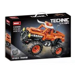 NOT  MONSTER JAM EL TORO LOCO 42135 BRICK 3426 WOMA C0909 0909 xếp lắp ráp ghép mô hình MONSTER JAM EL TORO LOCO CON BÒ ĐIÊN XE TẢI JAM™ LOCO™  Kỹ Thuật Công Nghệ Cao Mô Hình Phương Tiện 247 khối