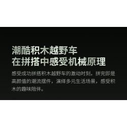 Decool 77103 Jisi 77103 non  GHẾ BAY XOAY bộ đồ chơi xếp lắp ráp ghép mô hình Infinite City Thành Phố Vô Hạn 384 khối