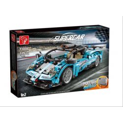 JIQILE 48003 TA GAOLE T3008 3008 non  PARII BACK BUS. bộ đồ chơi xếp lắp ráp ghép mô hình  SUPERCAR Kỹ Thuật Công Nghệ Cao Mô Hình Phương Tiện 529 khối