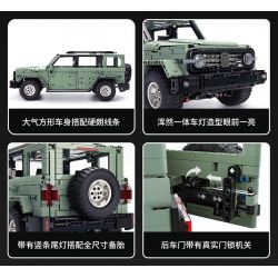 Decool 77103 Jisi 77103 non  GHẾ BAY XOAY bộ đồ chơi xếp lắp ráp ghép mô hình Infinite City Thành Phố Vô Hạn 384 khối