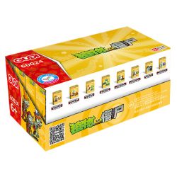 GUDI 60024 non  GÓI MINIFIGURE MÙA 2 bộ đồ chơi xếp lắp ráp ghép mô hình Plants Vs Zombies Hoa Quả Nổi Giận