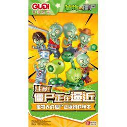 GUDI 60024 non  GÓI MINIFIGURE MÙA 2 bộ đồ chơi xếp lắp ráp ghép mô hình Plants Vs Zombies Hoa Quả Nổi Giận