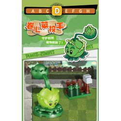 GUDI 60024 non  GÓI MINIFIGURE MÙA 2 bộ đồ chơi xếp lắp ráp ghép mô hình Plants Vs Zombies Hoa Quả Nổi Giận