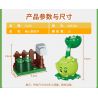 GUDI 60024 non  GÓI MINIFIGURE MÙA 2 bộ đồ chơi xếp lắp ráp ghép mô hình Plants Vs Zombies Hoa Quả Nổi Giận