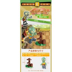 GUDI 60024 non  GÓI MINIFIGURE MÙA 2 bộ đồ chơi xếp lắp ráp ghép mô hình Plants Vs Zombies Hoa Quả Nổi Giận