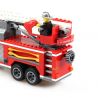 QMAN ENLIGHTEN KEEPPLEY 904 non  XE THANG CỨU HỎA bộ đồ chơi xếp lắp ráp ghép mô hình City FIRE RESCUE THREE BRIDGE ENGINES Thành Phố 364 khối
