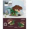 Decool 71003 Jisi 71003 non  KHỦNG LONG BẠO CHÚA REX - ĐIÊU KHẮC ĐẦU bộ đồ chơi xếp lắp ráp ghép mô hình Creator Expert TYRANNOSAURUS REX Chuyên Gia Sáng Tạo 1258 khối