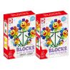 DK 3002 non  HOA MẶT TRỜI bộ đồ chơi xếp lắp ráp ghép mô hình BLOCKS SUN FLOWER 145 khối