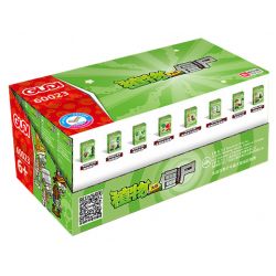 GUDI 60023 non  GÓI MINIFIGURE MÙA 1 bộ đồ chơi xếp lắp ráp ghép mô hình Plants Vs Zombies Hoa Quả Nổi Giận