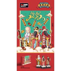 Decool 69006-1 69006-2 69006-3 69006 Jisi 69006-1 69006-2 69006-3 69006 non  PHÚC LỘC THỌ bộ đồ chơi xếp lắp ráp ghép mô hình Chinese Traditional Festivals Lễ Hội Cổ Truyền 1579 khối