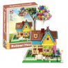 DK 3006 non  NHÀ BÓNG bộ đồ chơi xếp lắp ráp ghép mô hình Movie & Game BALLOON HOUSE Phim Và Trò Chơi 1887 khối
