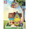 DK 3006 non  NHÀ BÓNG bộ đồ chơi xếp lắp ráp ghép mô hình Movie & Game BALLOON HOUSE Phim Và Trò Chơi 1887 khối