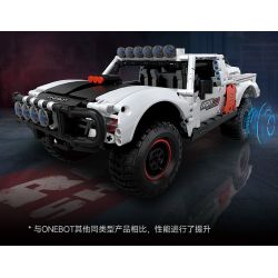 ONEBOT MITU MI OBLGPT09AIQI 09AIQI non  THẺ NGẮN ĐUA XE THÔNG MINH tỷ lệ 1:10 bộ đồ chơi xếp lắp ráp ghép mô hình  Kỹ Thuật Công Nghệ Cao Mô Hình Phương Tiện 1210 khối