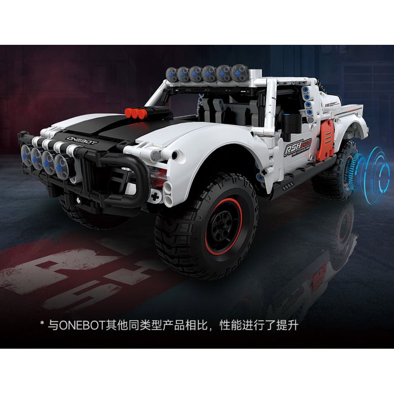 ONEBOT MITU MI OBLGPT09AIQI 09AIQI non  THẺ NGẮN ĐUA XE THÔNG MINH tỷ lệ 1:10 bộ đồ chơi xếp lắp ráp ghép mô hình  Kỹ Thuật Công Nghệ Cao Mô Hình Phương Tiện 1210 khối