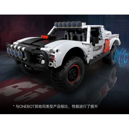 ONEBOT MITU MI OBLGPT09AIQI 09AIQI non  THẺ NGẮN ĐUA XE THÔNG MINH tỷ lệ 1:10 bộ đồ chơi xếp lắp ráp ghép mô hình  Kỹ Thuật Công Nghệ Cao Mô Hình Phương Tiện 1210 khối