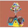 DK 3006 non  NHÀ BÓNG bộ đồ chơi xếp lắp ráp ghép mô hình Movie & Game BALLOON HOUSE Phim Và Trò Chơi 1887 khối