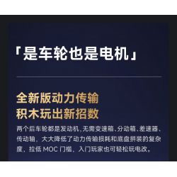 ONEBOT MITU MI OBLGPT09AIQI 09AIQI non  THẺ NGẮN ĐUA XE THÔNG MINH tỷ lệ 1:10 bộ đồ chơi xếp lắp ráp ghép mô hình  Kỹ Thuật Công Nghệ Cao Mô Hình Phương Tiện 1210 khối