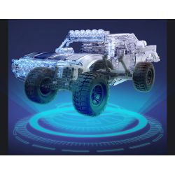 ONEBOT MITU MI OBLGPT09AIQI 09AIQI non  THẺ NGẮN ĐUA XE THÔNG MINH tỷ lệ 1:10 bộ đồ chơi xếp lắp ráp ghép mô hình  Kỹ Thuật Công Nghệ Cao Mô Hình Phương Tiện 1210 khối