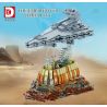 DK 7010 non  THÀNH PHỐ JEDDAH BỊ ĐÌNH CHỈ bộ đồ chơi xếp lắp ráp ghép mô hình Star Wars THE EMPIRE OVER JEDHA CITY Chiến Tranh Giữa Các Vì Sao 1563 khối