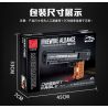 MorkModel 051008 Mork Model 051008 non  SÚNG LỤC MÔ HÌNH DESERT EAGLE bộ đồ chơi xếp lắp ráp ghép mô hình FIREWIRE ALLIANCE 555 khối
