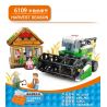 HENGTAI HT-6109 6109 HT6109 non  MÙA THU HOẠCH bộ đồ chơi xếp lắp ráp ghép mô hình HARVEST SEASON 690 khối