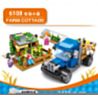 HENGTAI HT-6108 6108 HT6108 non  NÔNG TRẠI bộ đồ chơi xếp lắp ráp ghép mô hình FARM COTTAGE 510 khối