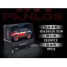 PanlosBrick 673101 Panlos Brick 673101 non  XE NGỰA ĐỊA HÌNH FORD tỷ lệ 1:8 bộ đồ chơi xếp lắp ráp ghép mô hình  FORD BRONCO Kỹ Thuật Công Nghệ Cao Mô Hình Phương Tiện 2920 khối